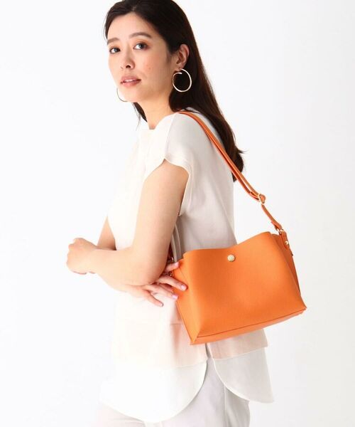 シュリンクフェイクレザーミニショルダー 軽量 抗菌防臭加工裏地 ショルダーバッグ Opaque Clip オペーク ドット クリップ ファッション通販 タカシマヤファッションスクエア