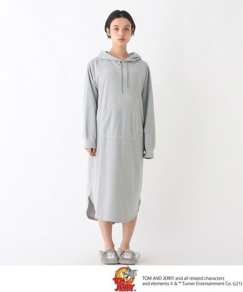 コラボ トムとジェリー パイルフェイスルームワンピース ミニ丈 ひざ丈ワンピース Opaque Clip オペーク ドット クリップ ファッション通販 タカシマヤファッションスクエア