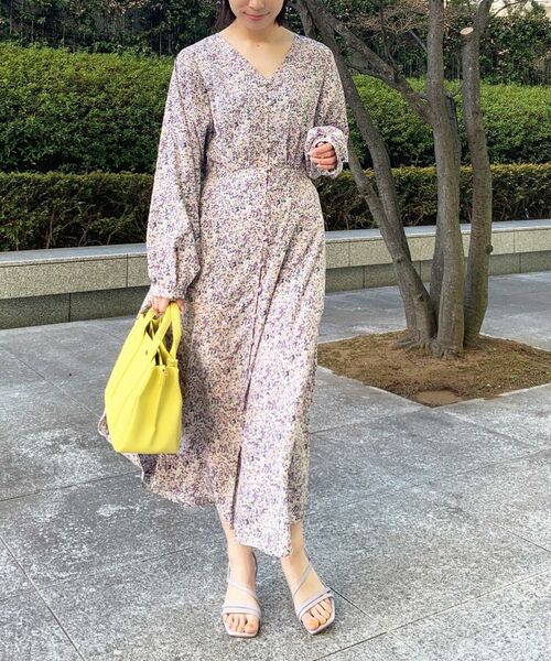 セール 小花柄ドルマンワンピース ロング マキシ丈ワンピース Opaque Clip オペーク ドット クリップ ファッション通販 タカシマヤファッションスクエア