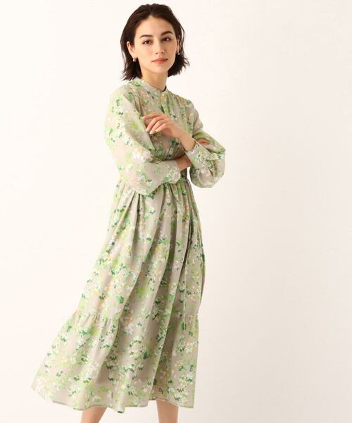 Petal De Opaque フラワープリントワンピース ミニ丈 ひざ丈ワンピース Opaque Clip オペーク ドット クリップ ファッション通販 タカシマヤファッションスクエア