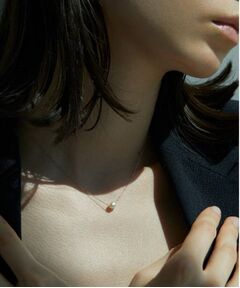 OPAQUE.CLIP / オペーク ドット クリップ ネックレス・ペンダント・チョーカー | K10 1粒淡水パールネックレス