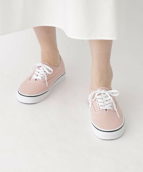 OPAQUE.CLIP / オペーク ドット クリップ スニーカー | VANS AUTHENTIC COLOR THEORY ROSE SMOKE | 詳細4