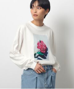 フォトプリントロングスリーブTシャツ