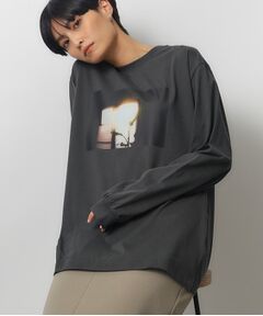 フォトプリントロングスリーブTシャツ