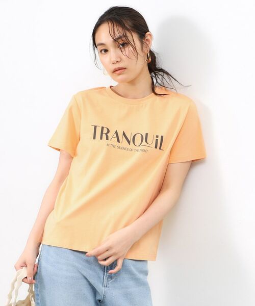 OPAQUE.CLIP / オペーク ドット クリップ Tシャツ | ロゴプリントTシャツ【洗濯機洗い可】 | 詳細5