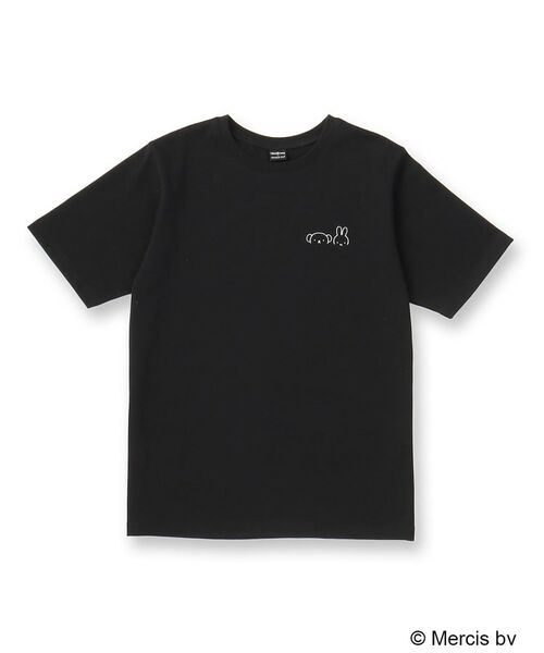 OPAQUE.CLIP / オペーク ドット クリップ Tシャツ | 【Dick Bruna × OPAQUE.CLIPコラボ】ワンポイント刺繍半袖Tシャツ | 詳細1