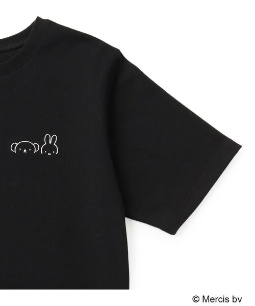 OPAQUE.CLIP / オペーク ドット クリップ Tシャツ | 【Dick Bruna × OPAQUE.CLIPコラボ】ワンポイント刺繍半袖Tシャツ | 詳細4