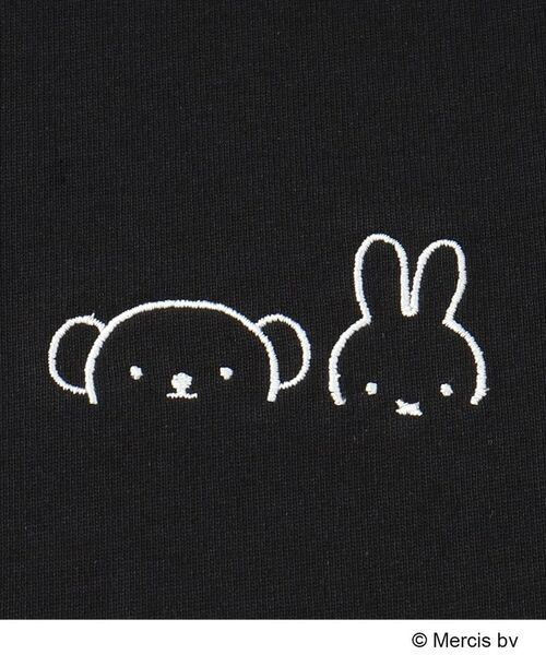 OPAQUE.CLIP / オペーク ドット クリップ Tシャツ | 【Dick Bruna × OPAQUE.CLIPコラボ】ワンポイント刺繍半袖Tシャツ | 詳細7