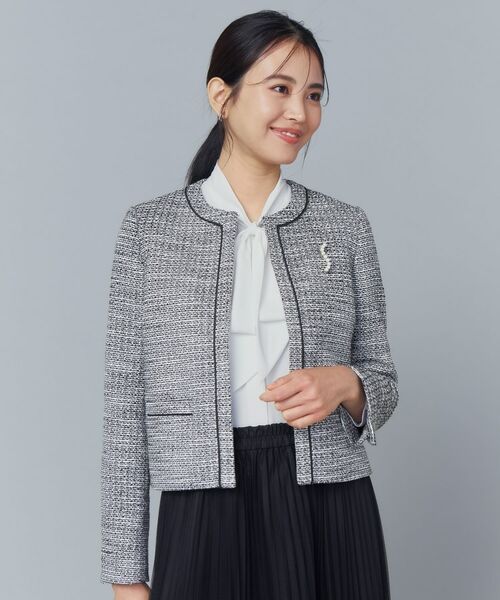 OPAQUE.CLIP / オペーク ドット クリップ シャツ・ブラウス | 《通勤・セレモニー対応》ボウタイブラウス【洗濯機洗い可】 | 詳細22