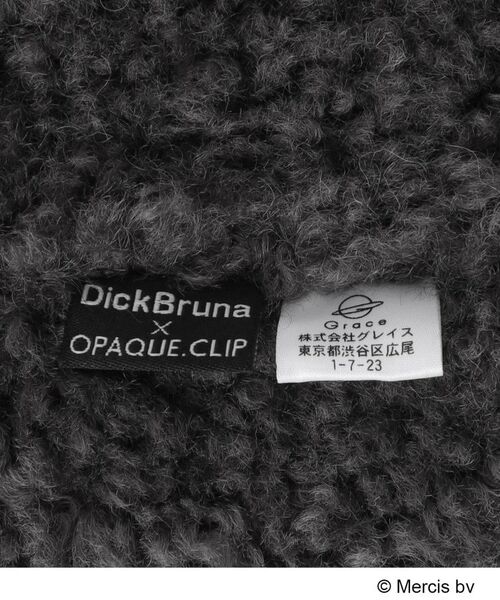 OPAQUE.CLIP / オペーク ドット クリップ マフラー・ショール・スヌード・ストール | 【コラボ】Dick Bruna × OPAQUE.CLIP フェイクファーティペット ミッフィー | 詳細5