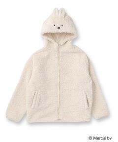 【Dick Bruna × OPAQUE.CLIPコラボ】ジップアップパーカー ミッフィー