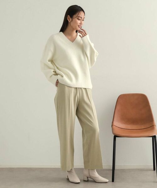 OPAQUE.CLIP / オペーク ドット クリップ パンツ | 《S-LLsize》美脚ストレッチイージーワイドパンツ【洗濯機洗い可】 | 詳細28