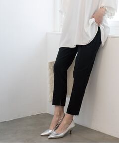 OPAQUE.CLIP / オペーク ドット クリップ ショート・ハーフ・半端丈パンツ | 《S-LLsize》ハイストレッチイージースティックパンツ【洗濯機洗い可】