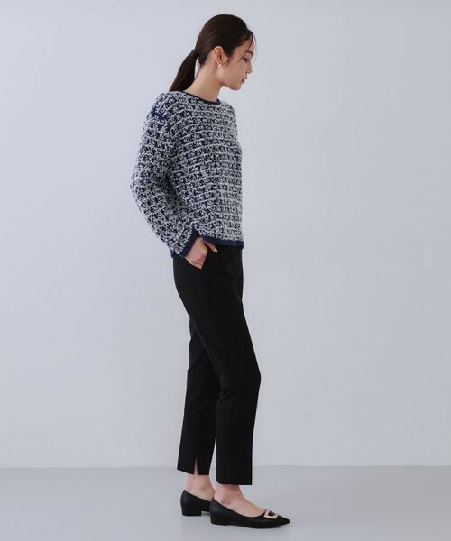 OPAQUE.CLIP / オペーク ドット クリップ ショート・ハーフ・半端丈パンツ | 《S-LLsize》ハイストレッチイージースティックパンツ【洗濯機洗い可】 | 詳細25