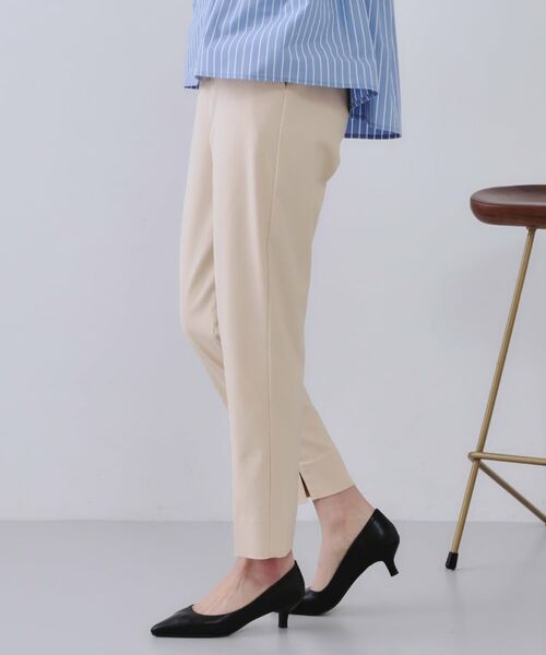 OPAQUE.CLIP / オペーク ドット クリップ ショート・ハーフ・半端丈パンツ | 《S-LLsize》ハイストレッチイージースティックパンツ【洗濯機洗い可】 | 詳細27