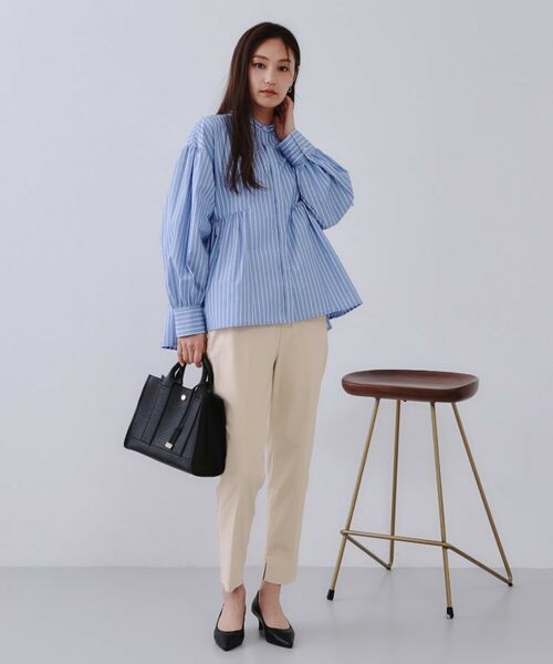 OPAQUE.CLIP / オペーク ドット クリップ ショート・ハーフ・半端丈パンツ | 《S-LLsize》ハイストレッチイージースティックパンツ【洗濯機洗い可】 | 詳細29