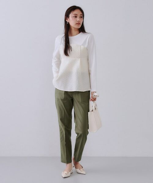 OPAQUE.CLIP / オペーク ドット クリップ パンツ | 《S-LLサイズ》ストレッチベイカーパンツ【洗濯機洗い可】 | 詳細29