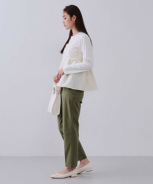 OPAQUE.CLIP / オペーク ドット クリップ パンツ | 《S-LLサイズ》ストレッチベイカーパンツ【洗濯機洗い可】 | 詳細30