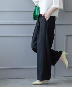 OPAQUE.CLIP / オペーク ドット クリップ パンツ | 《SS-LLsize》美脚ストレッチイージーワイドパンツ【洗濯機洗い可/防シワ】