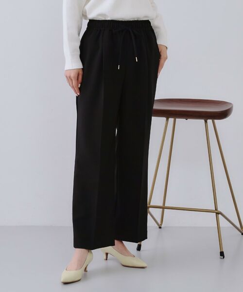 OPAQUE.CLIP / オペーク ドット クリップ パンツ | 《SS-LLsize》美脚ストレッチイージーワイドパンツ【洗濯機洗い可/防シワ】 | 詳細27