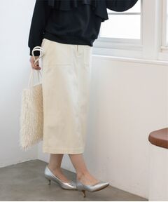 OPAQUE.CLIP / オペーク ドット クリップ スカート | 《S-LLsize》ストレッチベイカーナロースカート【洗濯機洗い可】