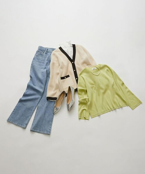 OPAQUE.CLIP / オペーク ドット クリップ フラットシューズ | 【抗菌防臭加工】Vカットフラットポインテッドパンプス | 詳細10