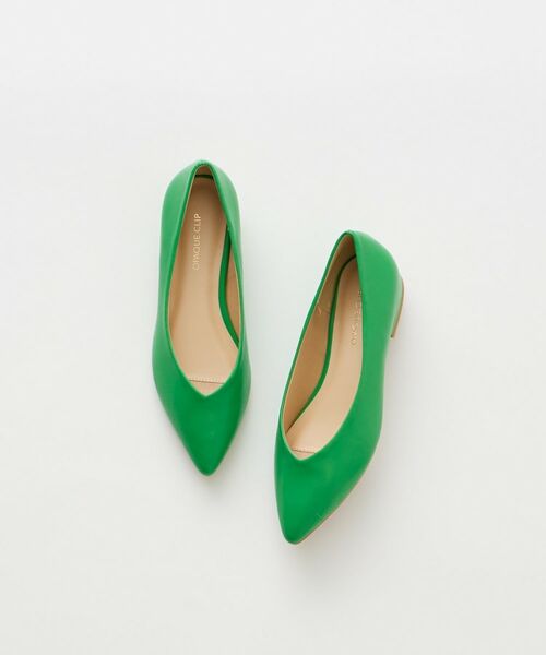 OPAQUE.CLIP / オペーク ドット クリップ フラットシューズ | 【抗菌防臭加工】Vカットフラットポインテッドパンプス | 詳細8