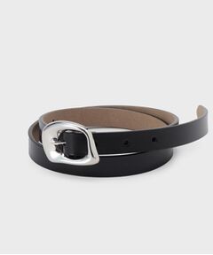 OPAQUE.CLIP / オペーク ドット クリップ ベルト・サスペンダー | 変形メタル幅細ベルト