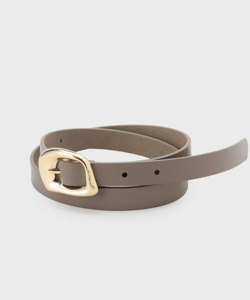 OPAQUE.CLIP / オペーク ドット クリップ ベルト・サスペンダー | 変形メタル幅細ベルト | 詳細1