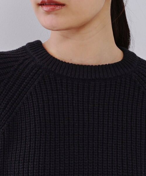 OPAQUE.CLIP / オペーク ドット クリップ ニット・セーター | レイヤード風ミドルゲージニット【洗濯機洗い可】 | 詳細16