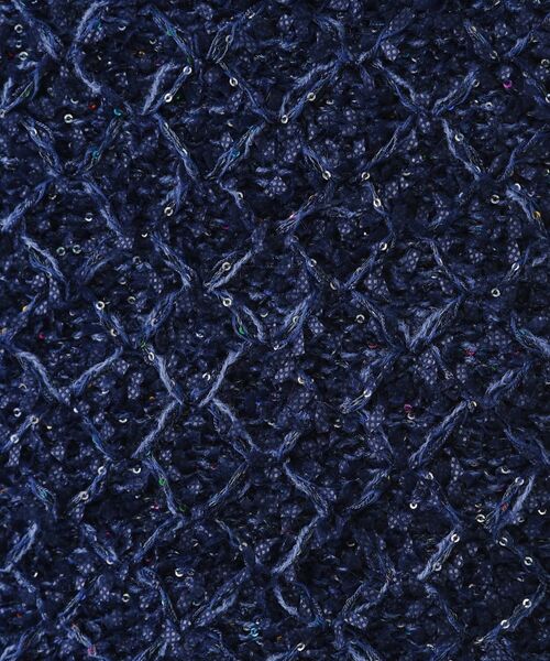 OPAQUE.CLIP / オペーク ドット クリップ ニット・セーター | スパンコールニットビスチェ【洗濯機洗い可】 | 詳細12