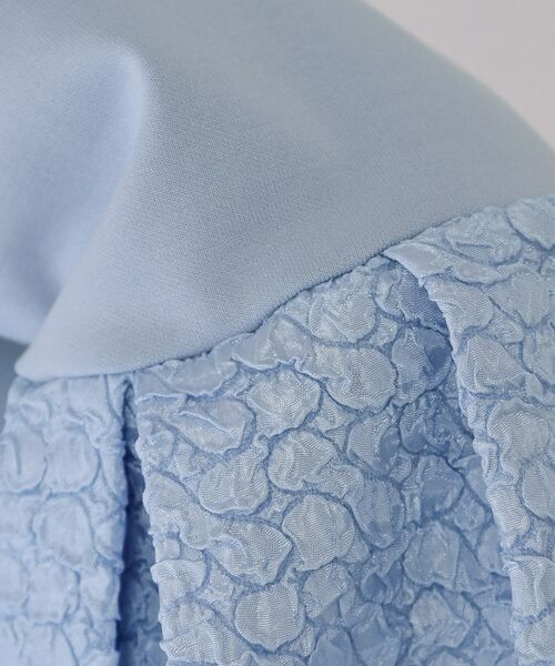 OPAQUE.CLIP / オペーク ドット クリップ カットソー | ジャカードバルーンスリーブトップス【洗濯機洗い可】 | 詳細12