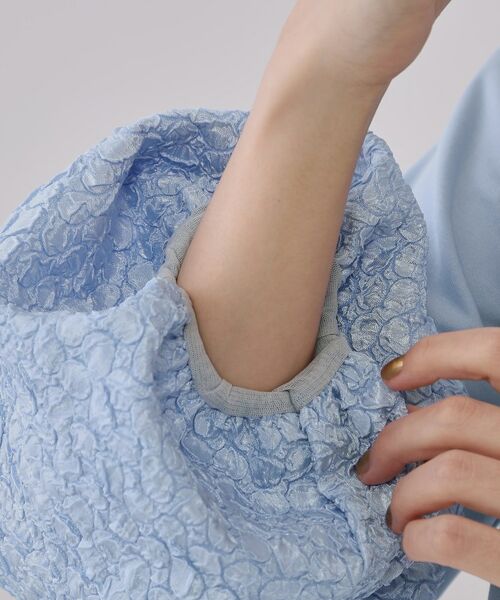 OPAQUE.CLIP / オペーク ドット クリップ カットソー | ジャカードバルーンスリーブトップス【洗濯機洗い可】 | 詳細20