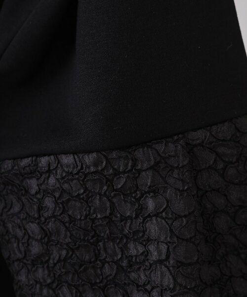 OPAQUE.CLIP / オペーク ドット クリップ カットソー | ジャカードバルーンスリーブトップス【洗濯機洗い可】 | 詳細8