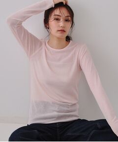 OPAQUE.CLIP / オペーク ドット クリップ カットソー | シアーリブカットソー【洗濯機洗い可】