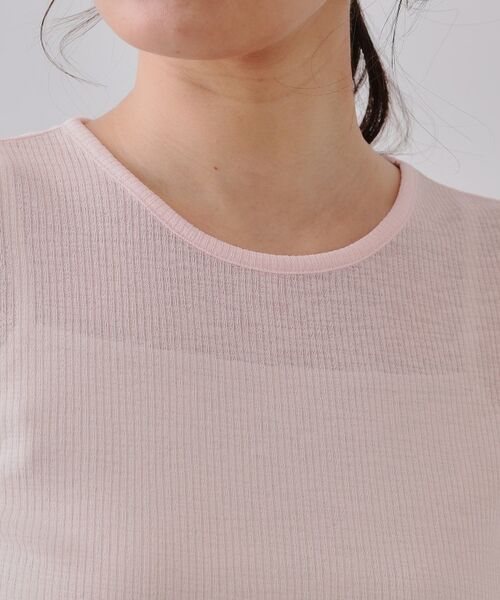 OPAQUE.CLIP / オペーク ドット クリップ カットソー | シアーリブカットソー【洗濯機洗い可】 | 詳細20