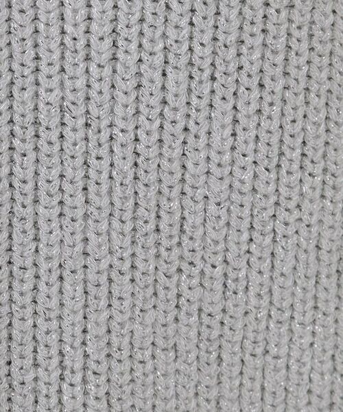 OPAQUE.CLIP / オペーク ドット クリップ カーディガン・ボレロ | ラメヤーンニットカーディガン【洗濯機洗い可】 | 詳細4