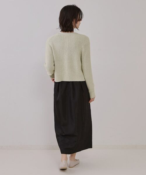 OPAQUE.CLIP / オペーク ドット クリップ カーディガン・ボレロ | ラメヤーンニットカーディガン【洗濯機洗い可】 | 詳細7