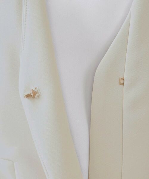 OPAQUE.CLIP / オペーク ドット クリップ ベスト | 《通勤・セレモニー対応/セットアップ対応》ペプラムジレ【洗濯機洗い可】 | 詳細16