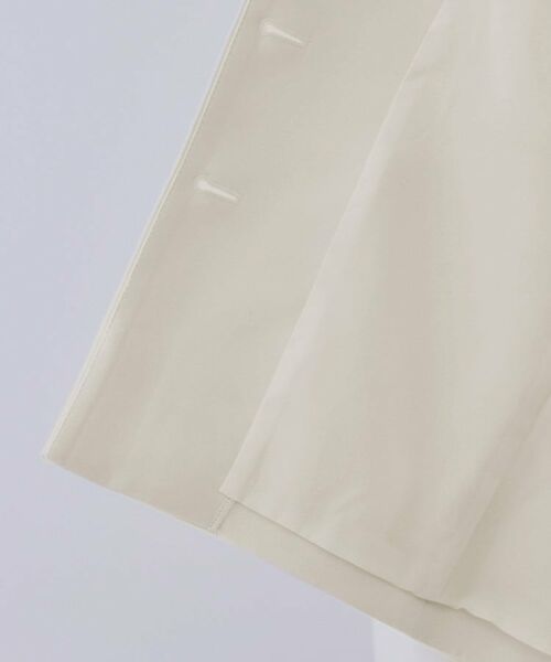 OPAQUE.CLIP / オペーク ドット クリップ ノーカラージャケット | 《通勤・セレモニー対応/セットアップ対応》パール調ボタンフレアスリーブジャケット【洗濯機洗い可】 | 詳細4
