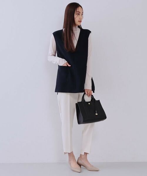 OPAQUE.CLIP / オペーク ドット クリップ ベスト | Vネックプルオーバーベスト【洗濯機洗い可】 | 詳細10