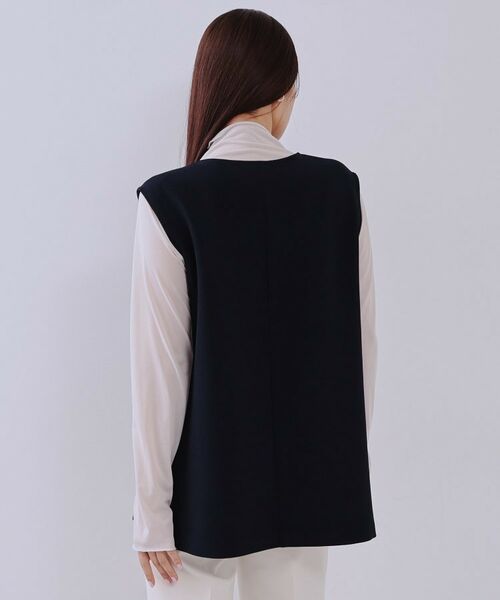 OPAQUE.CLIP / オペーク ドット クリップ ベスト | Vネックプルオーバーベスト【洗濯機洗い可】 | 詳細15