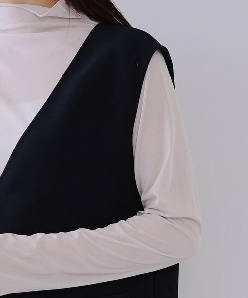 OPAQUE.CLIP / オペーク ドット クリップ ベスト | Vネックプルオーバーベスト【洗濯機洗い可】 | 詳細17