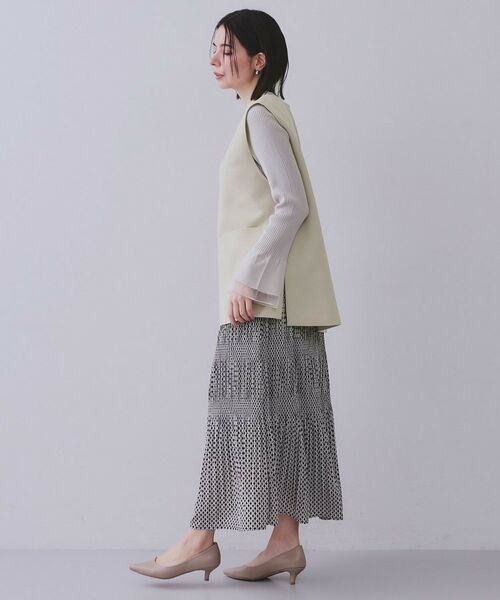 OPAQUE.CLIP / オペーク ドット クリップ ベスト | Vネックプルオーバーベスト【洗濯機洗い可】 | 詳細7