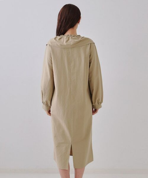 OPAQUE.CLIP / オペーク ドット クリップ ミニ丈・ひざ丈ワンピース | フリルデザインワンピース【洗濯機洗い可】 | 詳細11