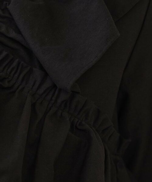 OPAQUE.CLIP / オペーク ドット クリップ ミニ丈・ひざ丈ワンピース | フリルデザインワンピース【洗濯機洗い可】 | 詳細4