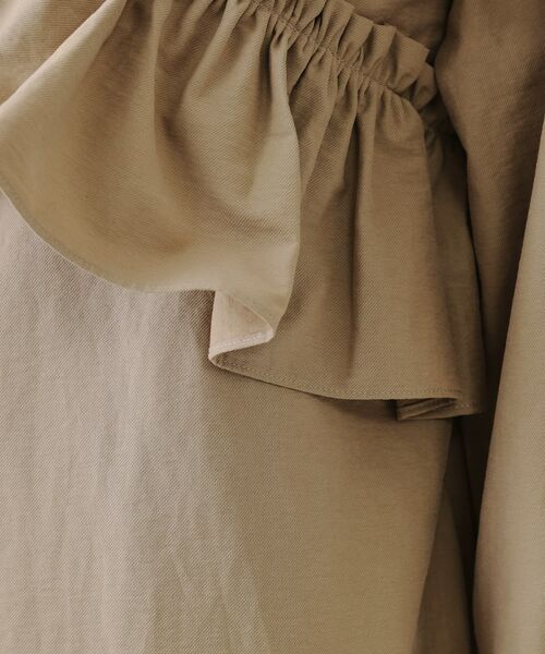 OPAQUE.CLIP / オペーク ドット クリップ ミニ丈・ひざ丈ワンピース | フリルデザインワンピース【洗濯機洗い可】 | 詳細8