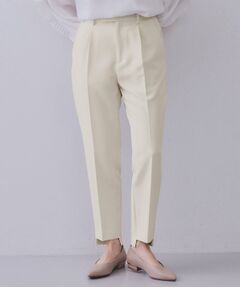 OPAQUE.CLIP / オペーク ドット クリップ パンツ | 《通勤・セレモニー対応/セットアップ対応》ステップヘムテーパードパンツ【洗濯機洗い可】