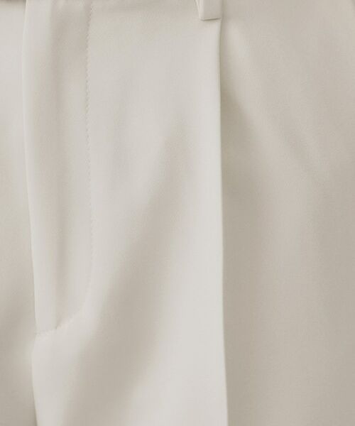 OPAQUE.CLIP / オペーク ドット クリップ パンツ | 《通勤・セレモニー対応/セットアップ対応》ステップヘムテーパードパンツ【洗濯機洗い可】 | 詳細8