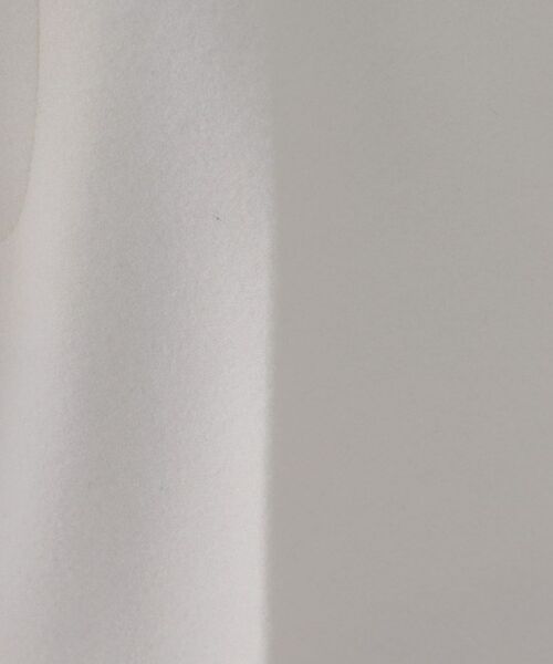 OPAQUE.CLIP / オペーク ドット クリップ パンツ | ウールライクストレッチ ワイドクロップドパンツ【洗濯機洗い可】 | 詳細4